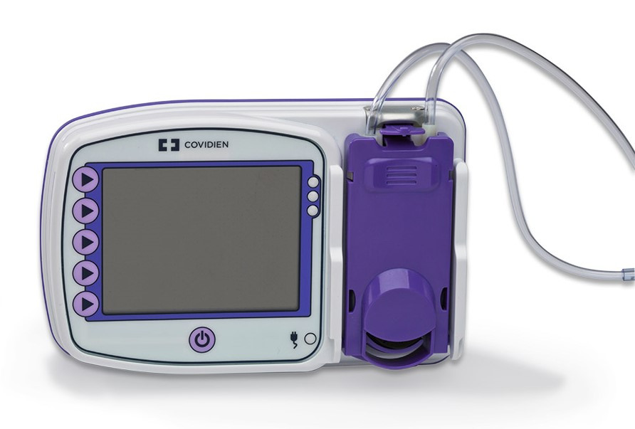 Covidien Kangaroo Connect Enteral Feeding Pump with Pole Clamp & Power Adapter