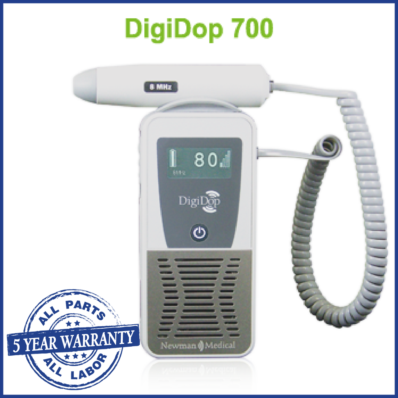 Newman Handheld Vascular Doppler Ultrasound DigiDop 700