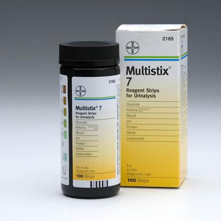 Siemens Multistix 7 Reagent Strips 2165