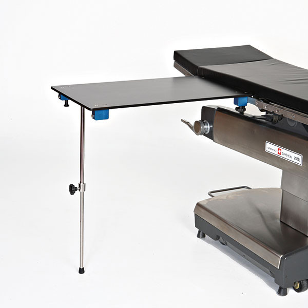 Arm/Hand Surgery Table-Rectangle-Carbon Fiber-Single Foot