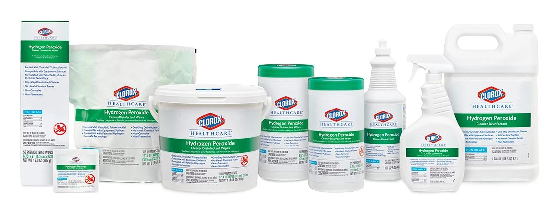 Clorox Hydrogen Peroxide Disinfectant Wipes