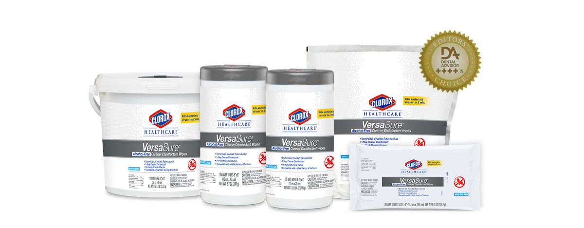 Clorox VersaSure Disinfectant Wipes