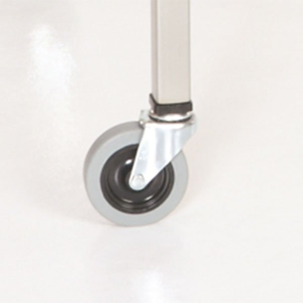 Instrument Table With Shelf-Stainless Steel, Large