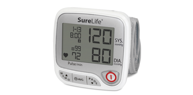 SureLife Wrist Blood Pressure Monitor Premium