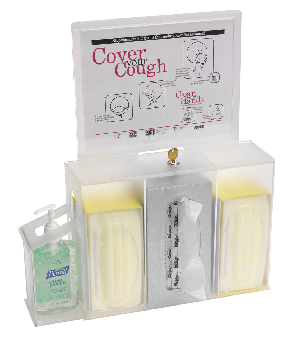 American Made Acrylic Hygienic/Sanitation Station