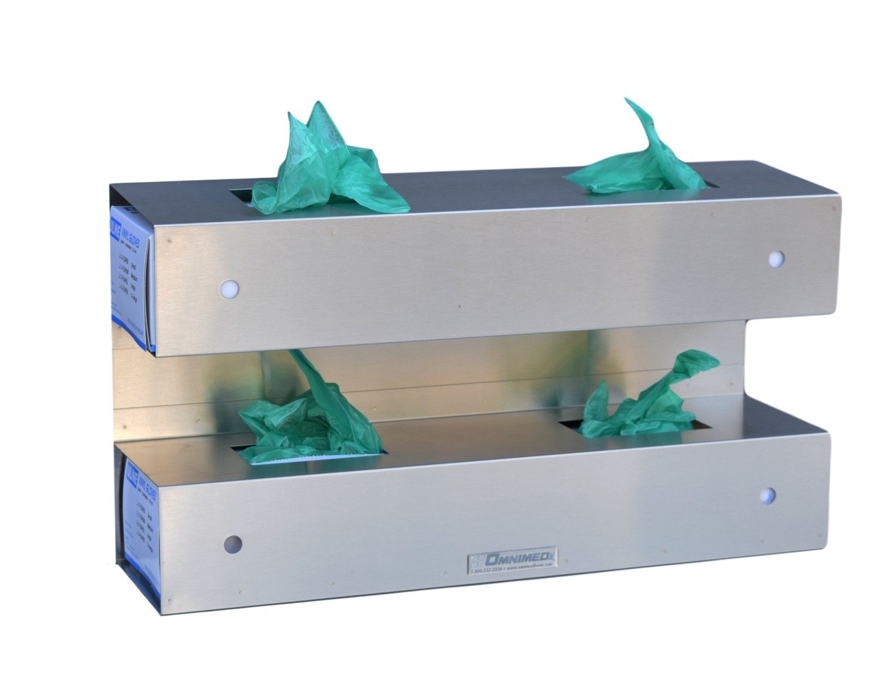 Top Open Glove Box Holders-Stainless Steel