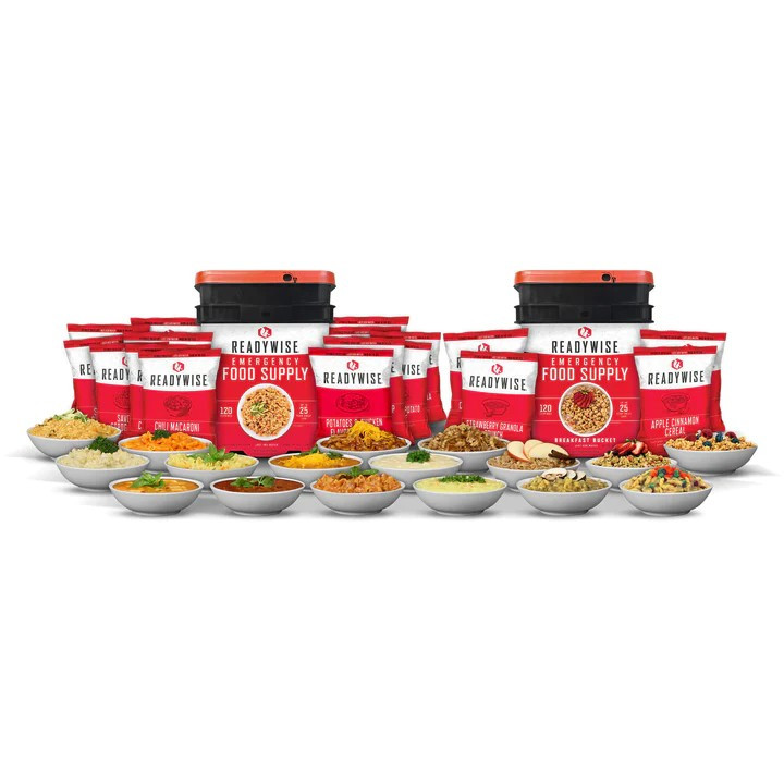 Freeze Dried Emergency Food Supply Long Term 240 Serving Package