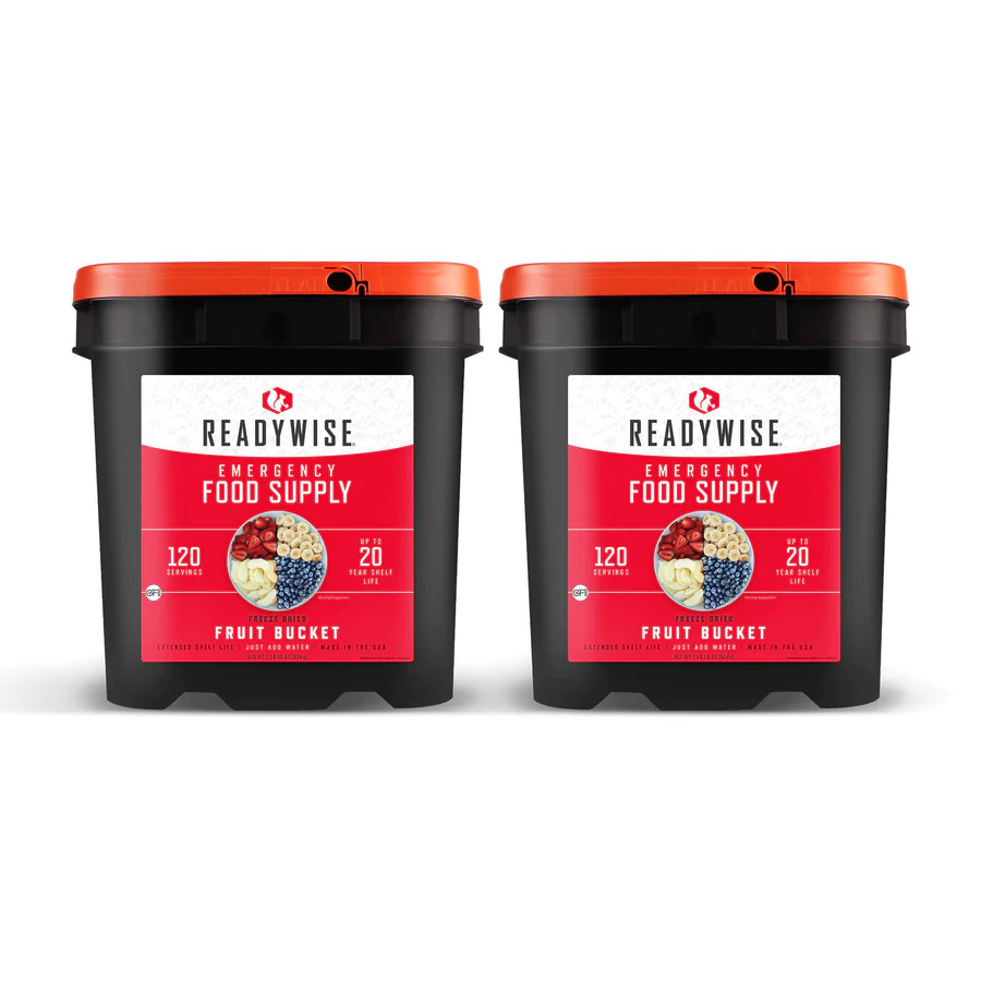 Freeze Dried Fruit Bucket 240 Serving
