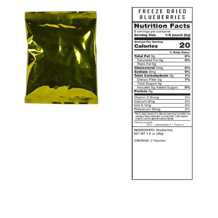 Freeze Dried Fruit Bucket 240 Serving