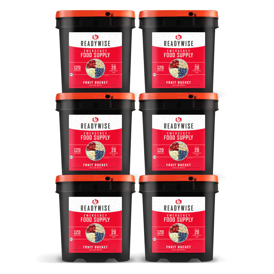 Freeze Dried Fruit Bucket 720 Serving
