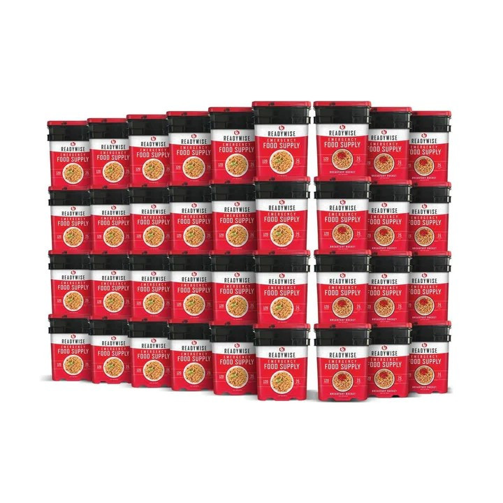 Freeze Dried Emergency Food Long Term Supply 4320 Servings