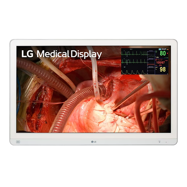 LG  27HQ710S-W 27" 4K Surgical Monitor with Mini-LED