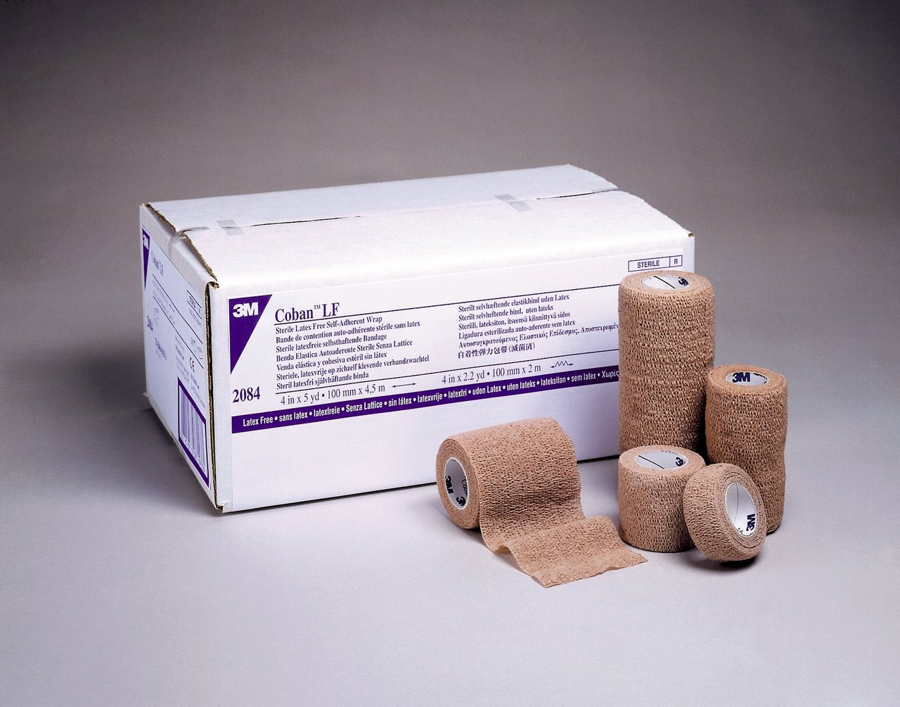 3M Coban Wrap Sterile Self-Adherent Wrap Latex Free