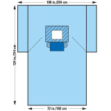 Halyard Health General Surgery Chest Surgical Drapes