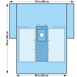 Halyard Health Orthopedic Hip Surgical Drapes