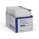 Dermacea Drain Sponges 4"x4" Non-Woven Sterile 2s