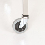 Instrument Table with H-Brace-Stainless Steel