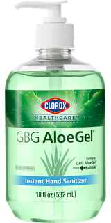 Clorox GBG AloeGel Instant Hand Sanitizer-18 oz