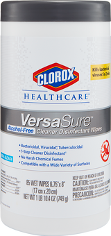 Clorox VersaSure Disinfectant Wipes-6x9