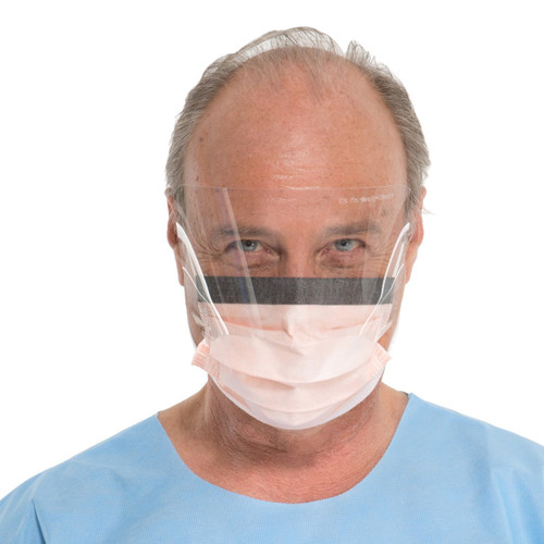 Halyard Health FLUIDSHIELD Level 3 Procedure Mask w/Visor 47137