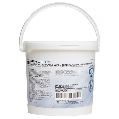 PDI Sani-Cloth AF3 Surface Disinfectant Germicidal Wipes-Pail