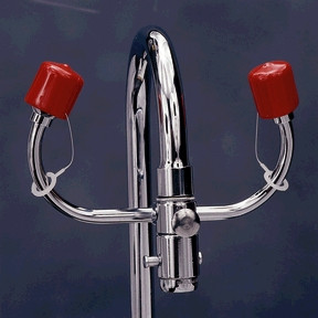 Face and Eyewash Fountain Opti-Klens II w/Eliminator Valve