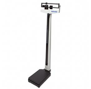 Health O Meter Physician Mechanical Scale Height Rod Wheels in Pounds