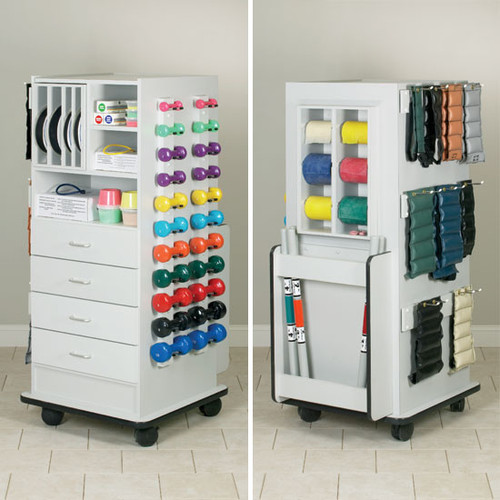 Physical Therapy Weight Rack Zeus SuperRac
