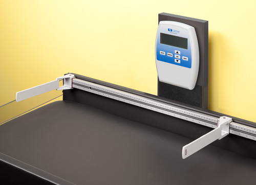 Pedatric Exam Room Scale Table and Cabinet Serengeti Sunrise