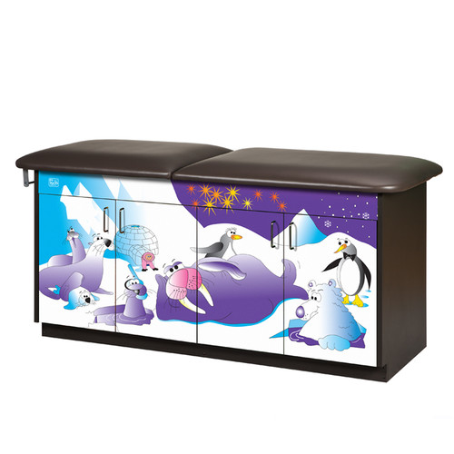 Pediatric Exam Table with Adjustable Backrest Cool Pals