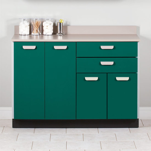 Clinton 48" Base Cabinet with 4 Doors and 2 Drawers 8048