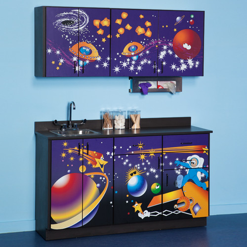 Pediatric Exam Room Space Place Cabinets