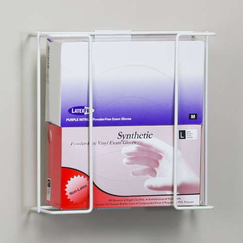 Glove Box Holder Double Box Horizontal Wire
