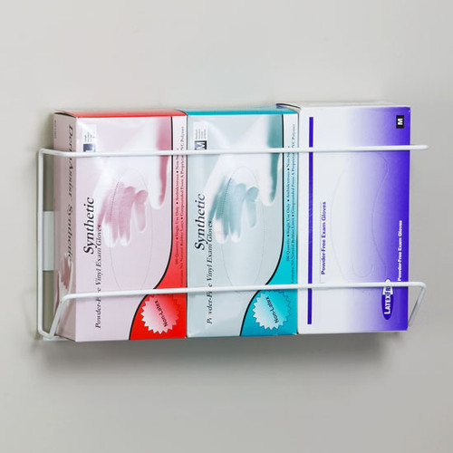 Triple Vertical Wire Glove Box Holder G-1030
