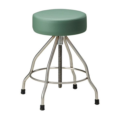 Stainless Steel Stool with Rubber Feet