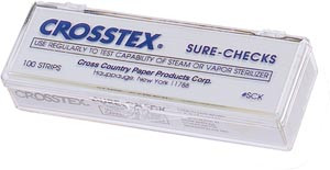 Crosstex Sure-Check Sterilization Strips SCK