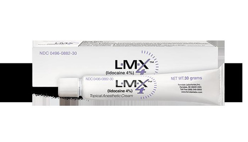 LMX4 Topical Anesthetic Lidocaine Cream 30 Gram Tube