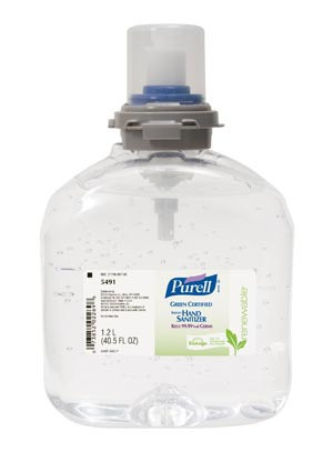 Purell Advanced Green Certified Hand Sanitizer Dispenser Refill