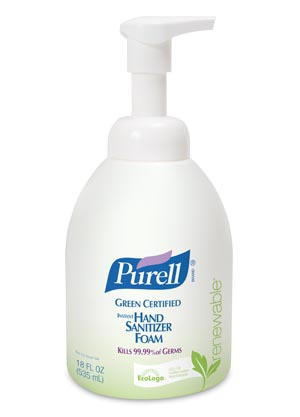 Purell Advanced Green Instant Hand Sanitizer Foam Bottle