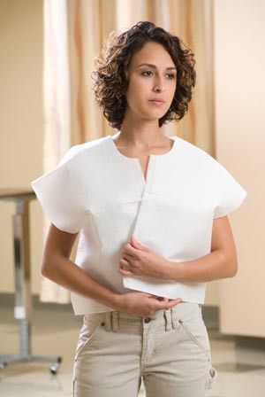 Graham Medical Patient Exam Capes Tissue/Poly/Tissue
