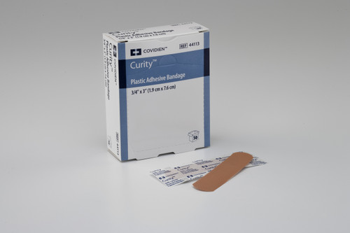 Curity Plastic Adhesive Bandages 1"x3"
