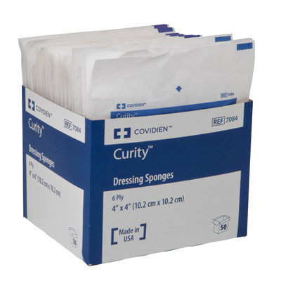 Covidien Excilon Non-Woven All-Purpose Wound Dressing Sponges