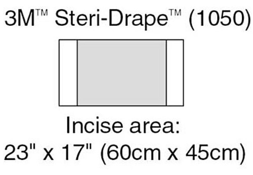 3M Steri-Drape Incise Drape 1050