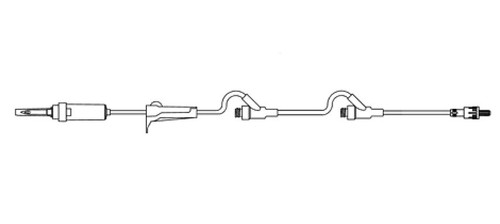 Amsino IV Administration Sets10 Drops-ml Length 83 inches Non-Vented 108306