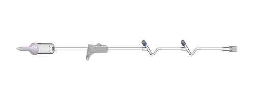 IV Administration Sets 96" 109602 10 Drops/ml Roller Clamp