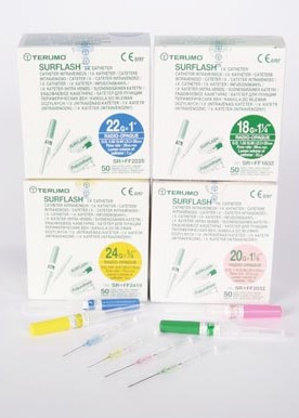 Terumo SurFlash Polyurethane IV Catheters