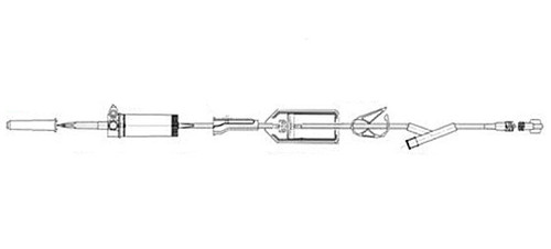 Exel IV Administration Set 105"inchesTubing 15 Drops-ml 29088