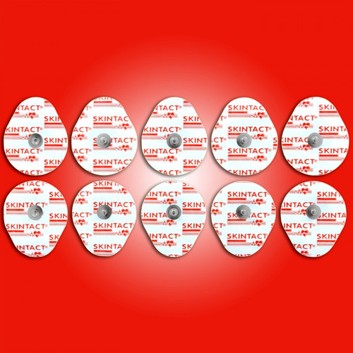 Skintact Foam Solid Gel ECG Electrodes Oval FS-TC1/10