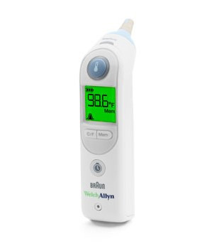 Welch Allyn Braun ThermoScan PRO 6000 Ear Thermometer