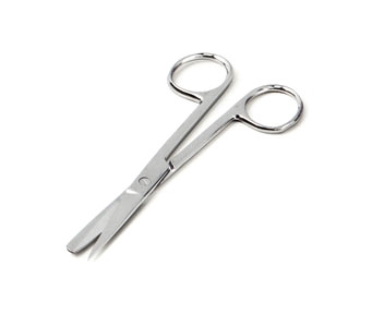 ADC Operating Scissors Straight One Sharp One Blunt Tip 5.5" 3404SB